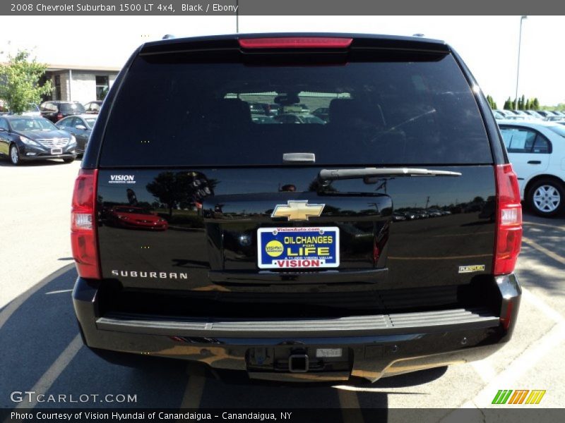 Black / Ebony 2008 Chevrolet Suburban 1500 LT 4x4