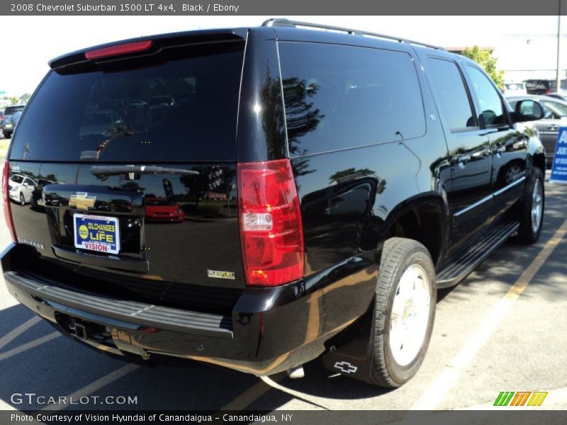 Black / Ebony 2008 Chevrolet Suburban 1500 LT 4x4