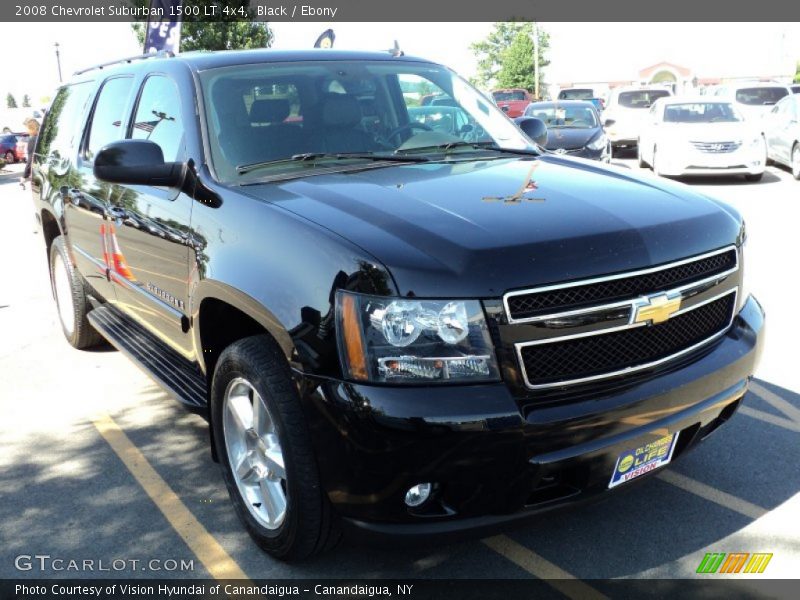 Black / Ebony 2008 Chevrolet Suburban 1500 LT 4x4
