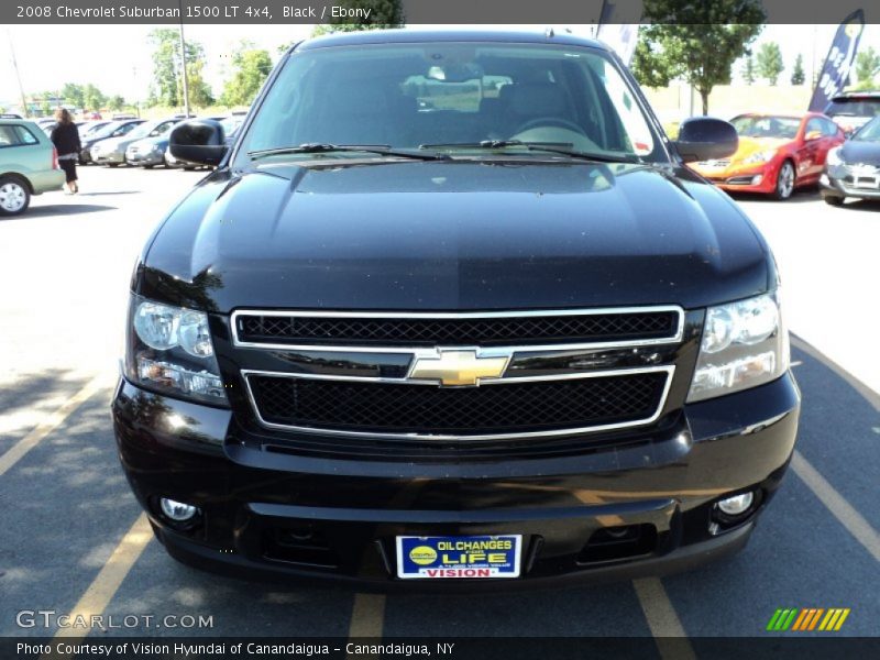 Black / Ebony 2008 Chevrolet Suburban 1500 LT 4x4