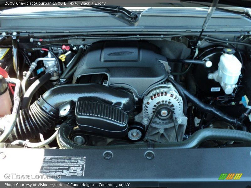 Black / Ebony 2008 Chevrolet Suburban 1500 LT 4x4