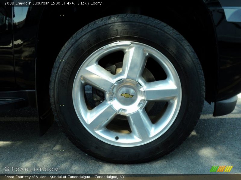 Black / Ebony 2008 Chevrolet Suburban 1500 LT 4x4