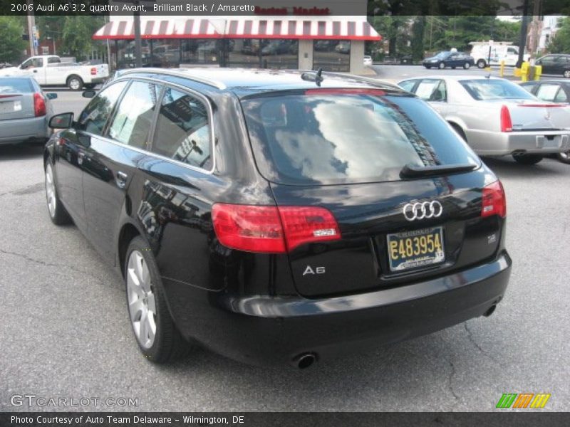 Brilliant Black / Amaretto 2006 Audi A6 3.2 quattro Avant