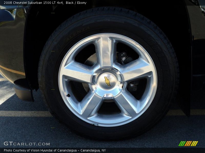 Black / Ebony 2008 Chevrolet Suburban 1500 LT 4x4