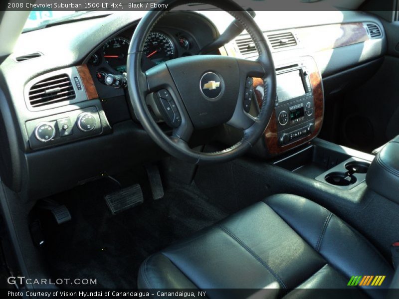 Black / Ebony 2008 Chevrolet Suburban 1500 LT 4x4
