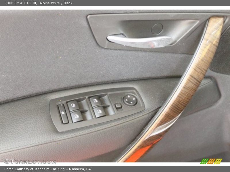 Alpine White / Black 2006 BMW X3 3.0i