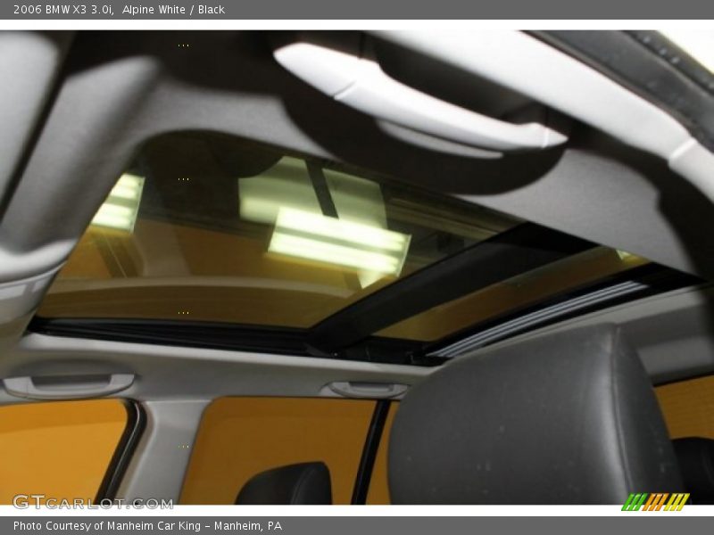 Alpine White / Black 2006 BMW X3 3.0i