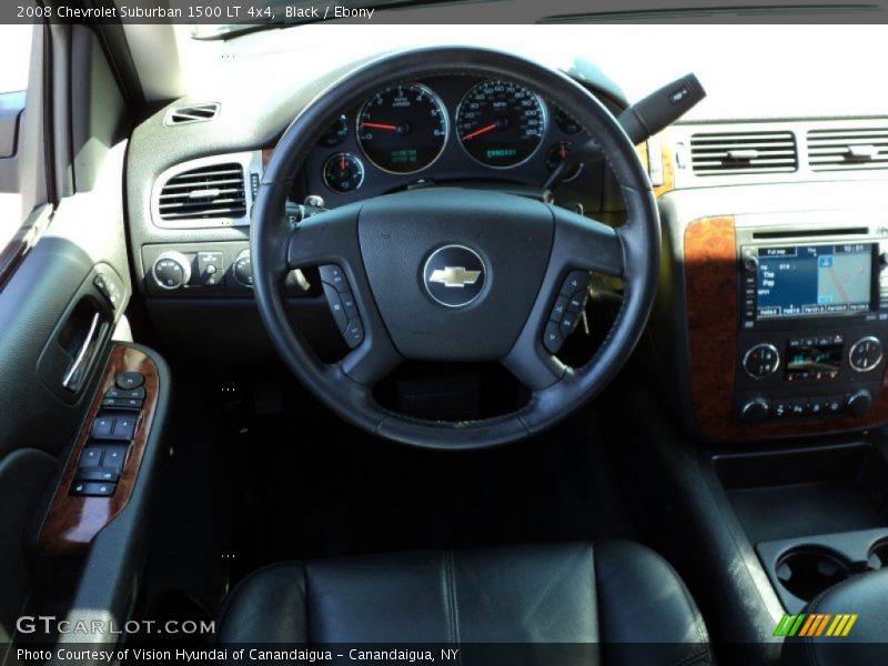 Black / Ebony 2008 Chevrolet Suburban 1500 LT 4x4