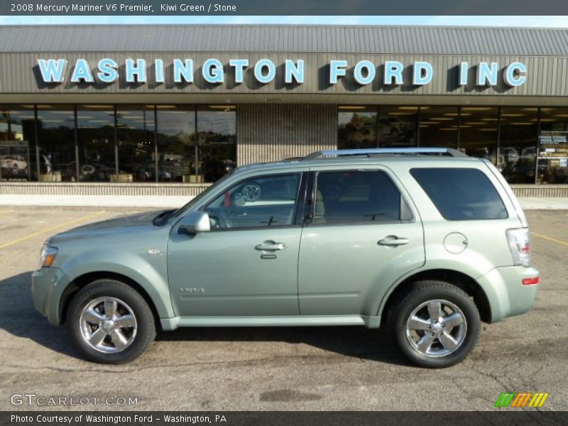 Kiwi Green / Stone 2008 Mercury Mariner V6 Premier
