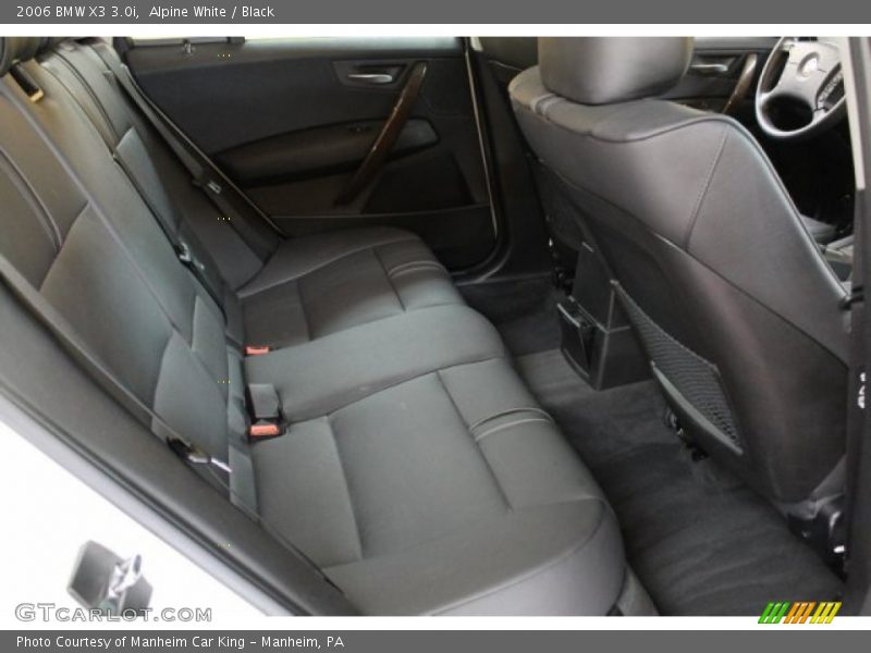 Alpine White / Black 2006 BMW X3 3.0i
