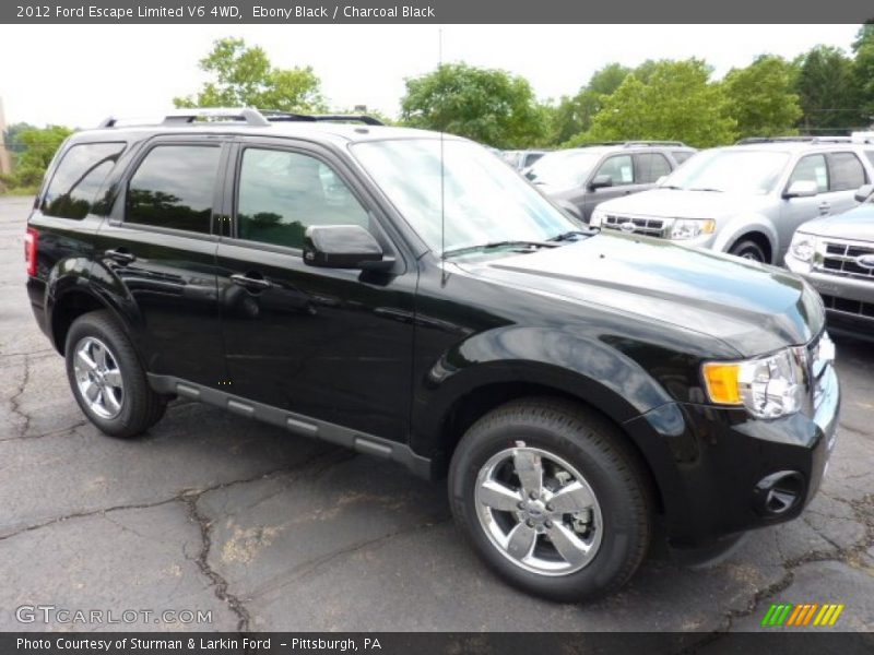  2012 Escape Limited V6 4WD Ebony Black