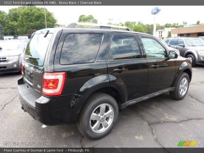  2012 Escape Limited V6 4WD Ebony Black