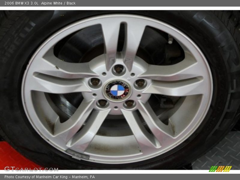 Alpine White / Black 2006 BMW X3 3.0i