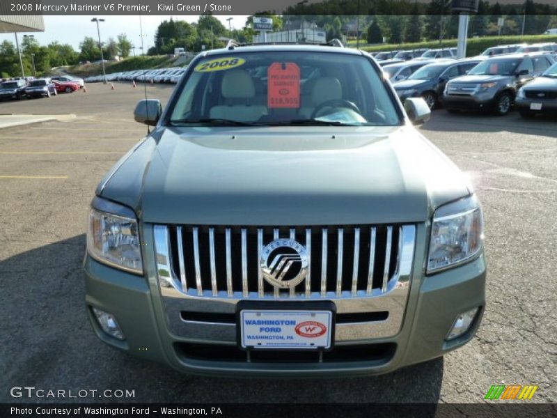 Kiwi Green / Stone 2008 Mercury Mariner V6 Premier
