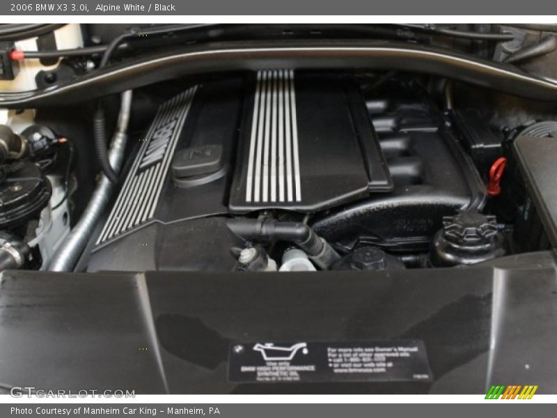 Alpine White / Black 2006 BMW X3 3.0i