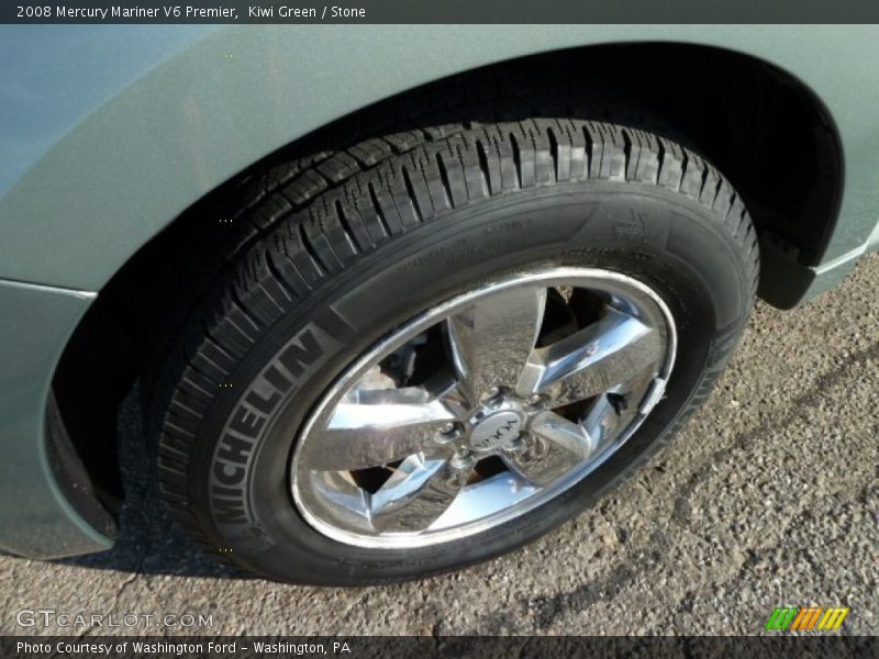 Kiwi Green / Stone 2008 Mercury Mariner V6 Premier