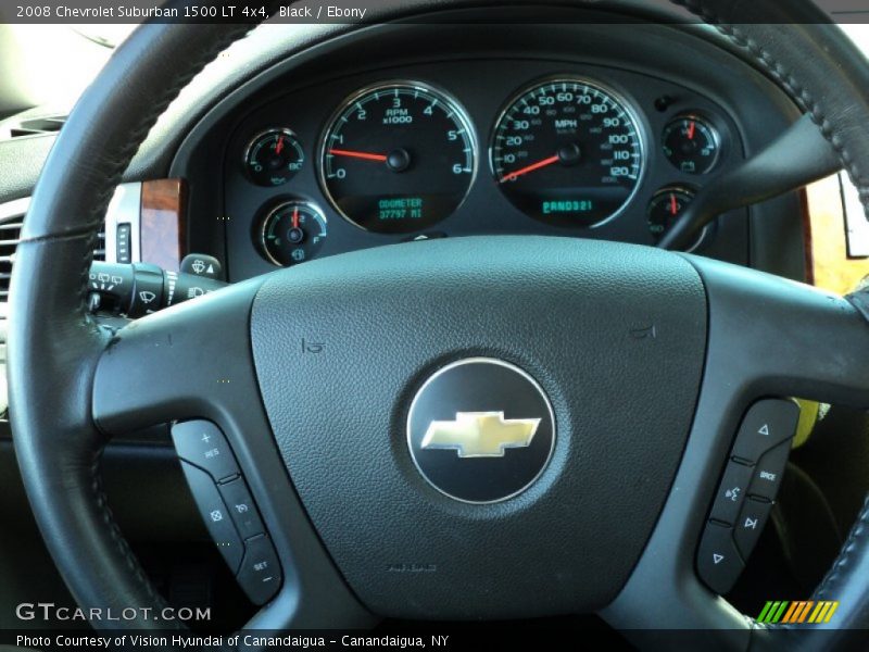 Black / Ebony 2008 Chevrolet Suburban 1500 LT 4x4