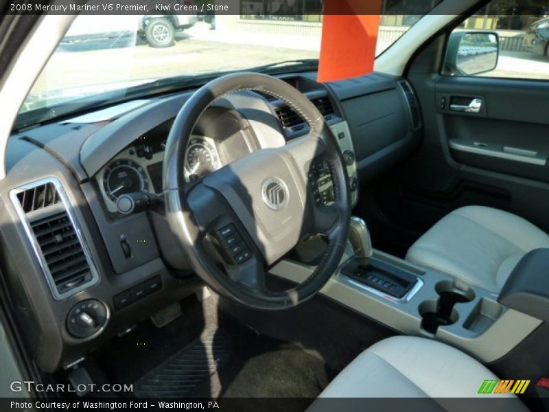 Kiwi Green / Stone 2008 Mercury Mariner V6 Premier