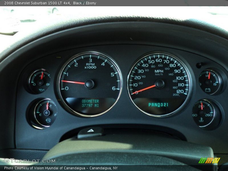 Black / Ebony 2008 Chevrolet Suburban 1500 LT 4x4