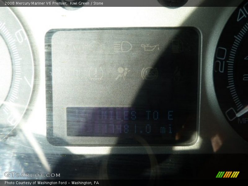 Kiwi Green / Stone 2008 Mercury Mariner V6 Premier