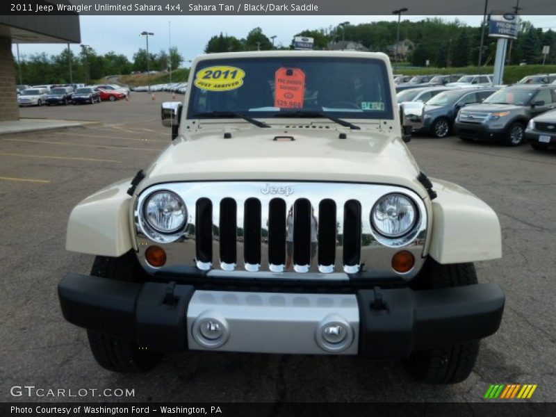 Sahara Tan / Black/Dark Saddle 2011 Jeep Wrangler Unlimited Sahara 4x4
