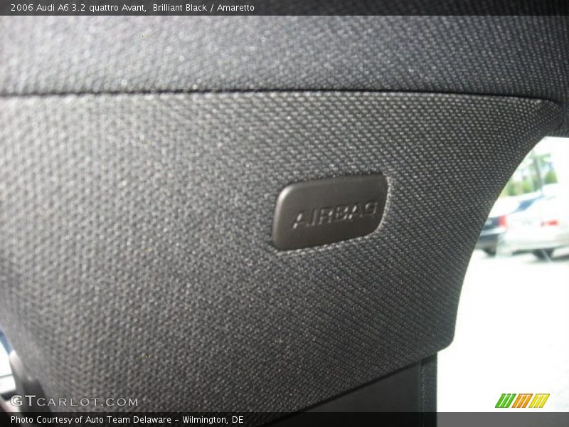 Brilliant Black / Amaretto 2006 Audi A6 3.2 quattro Avant