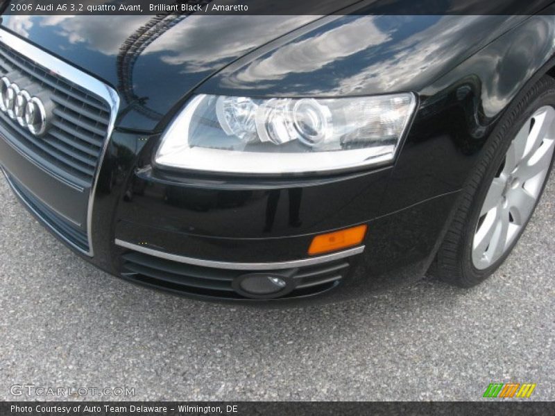 Brilliant Black / Amaretto 2006 Audi A6 3.2 quattro Avant