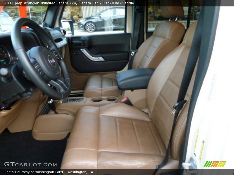 Sahara Tan / Black/Dark Saddle 2011 Jeep Wrangler Unlimited Sahara 4x4