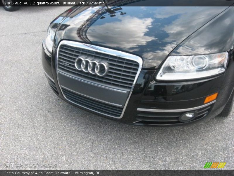 Brilliant Black / Amaretto 2006 Audi A6 3.2 quattro Avant