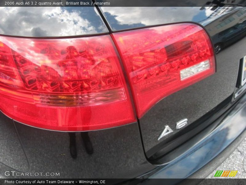Brilliant Black / Amaretto 2006 Audi A6 3.2 quattro Avant