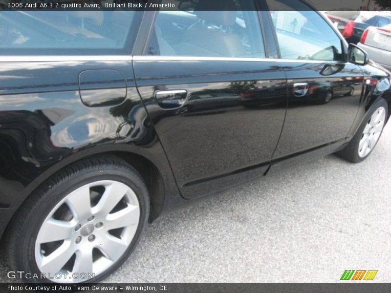 Brilliant Black / Amaretto 2006 Audi A6 3.2 quattro Avant