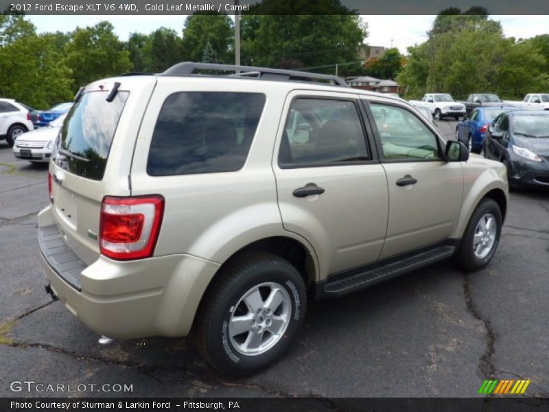  2012 Escape XLT V6 4WD Gold Leaf Metallic