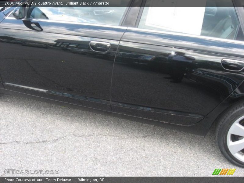 Brilliant Black / Amaretto 2006 Audi A6 3.2 quattro Avant