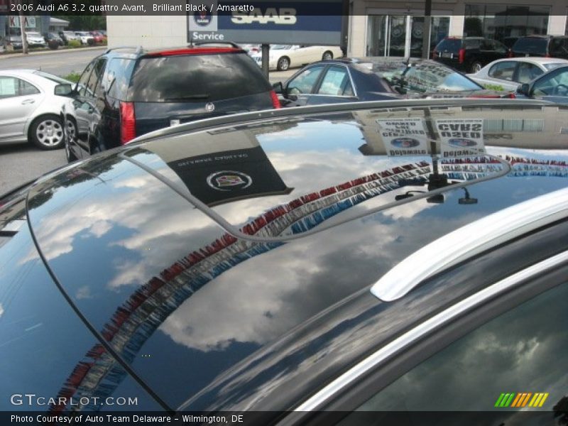 Brilliant Black / Amaretto 2006 Audi A6 3.2 quattro Avant
