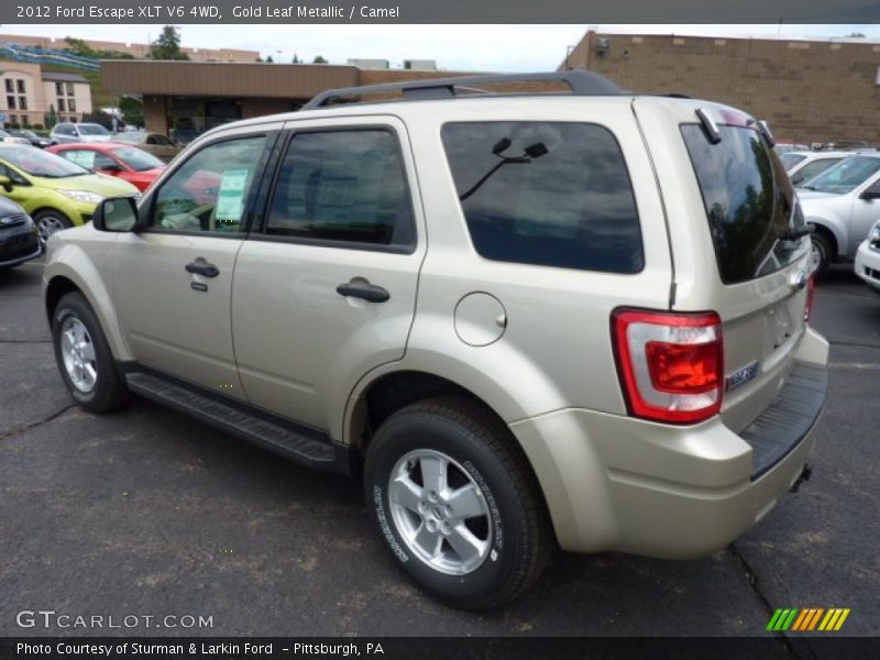  2012 Escape XLT V6 4WD Gold Leaf Metallic