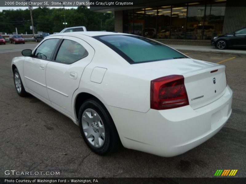 Stone White / Dark Slate Gray/Light Graystone 2006 Dodge Charger SE