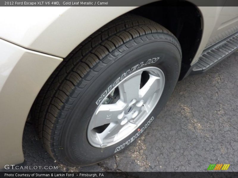 Gold Leaf Metallic / Camel 2012 Ford Escape XLT V6 4WD