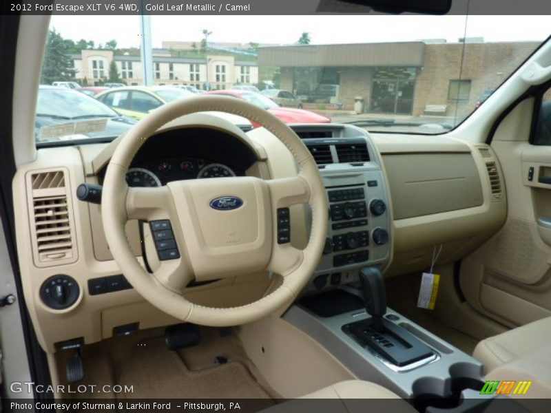 Dashboard of 2012 Escape XLT V6 4WD