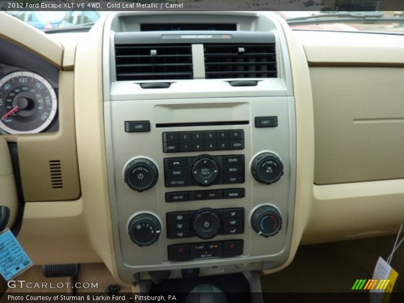 Controls of 2012 Escape XLT V6 4WD