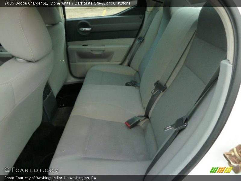 Stone White / Dark Slate Gray/Light Graystone 2006 Dodge Charger SE