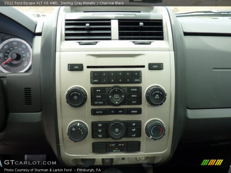 Sterling Gray Metallic / Charcoal Black 2012 Ford Escape XLT V6 4WD