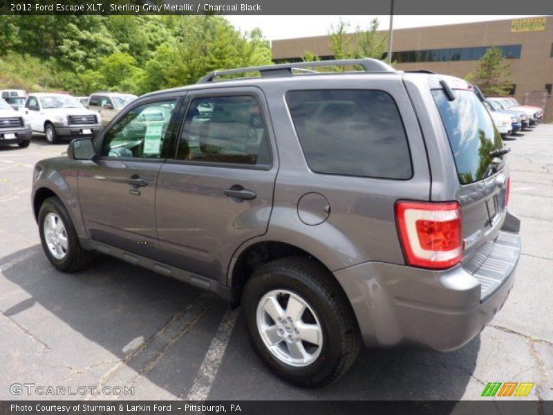 Sterling Gray Metallic / Charcoal Black 2012 Ford Escape XLT
