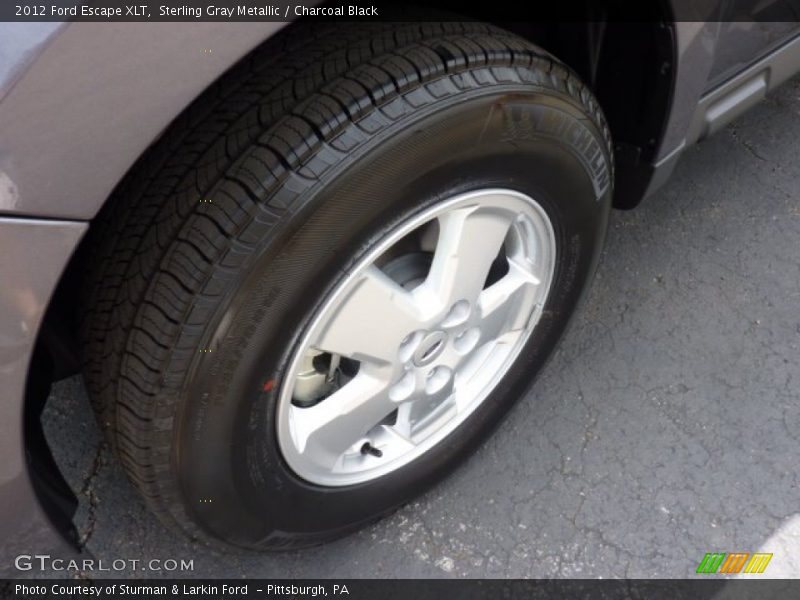 Sterling Gray Metallic / Charcoal Black 2012 Ford Escape XLT