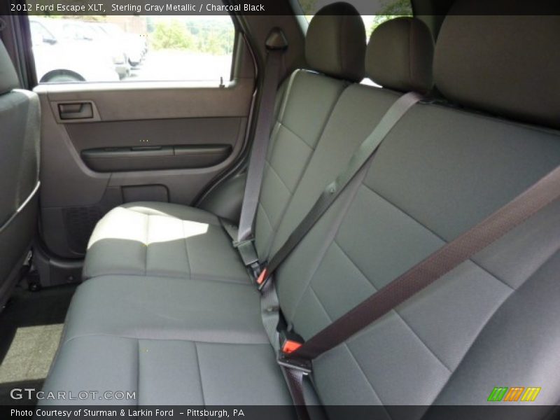 Sterling Gray Metallic / Charcoal Black 2012 Ford Escape XLT