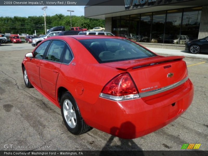 Victory Red / Ebony 2009 Chevrolet Impala LT