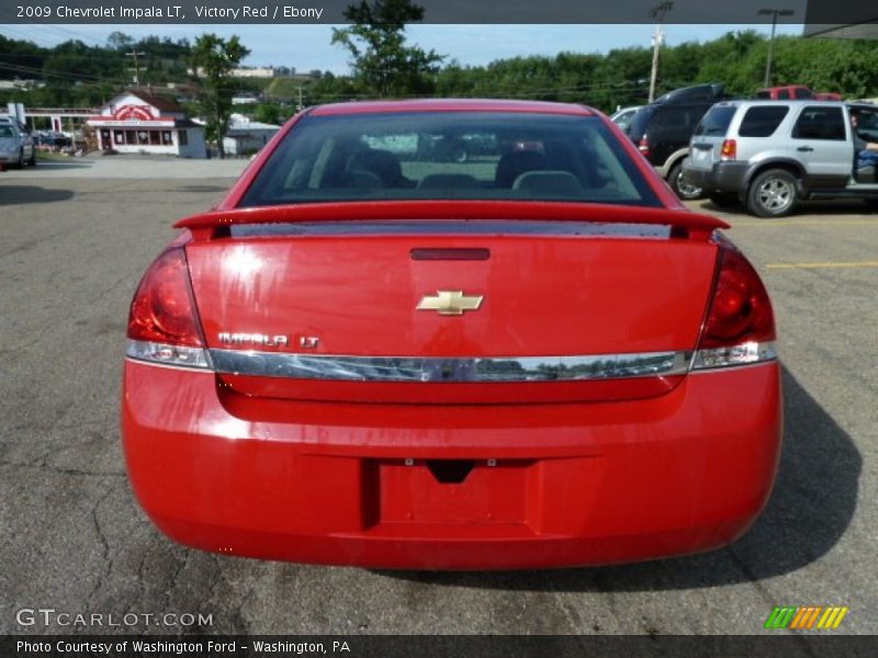 Victory Red / Ebony 2009 Chevrolet Impala LT