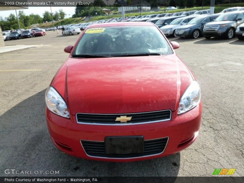 Victory Red / Ebony 2009 Chevrolet Impala LT