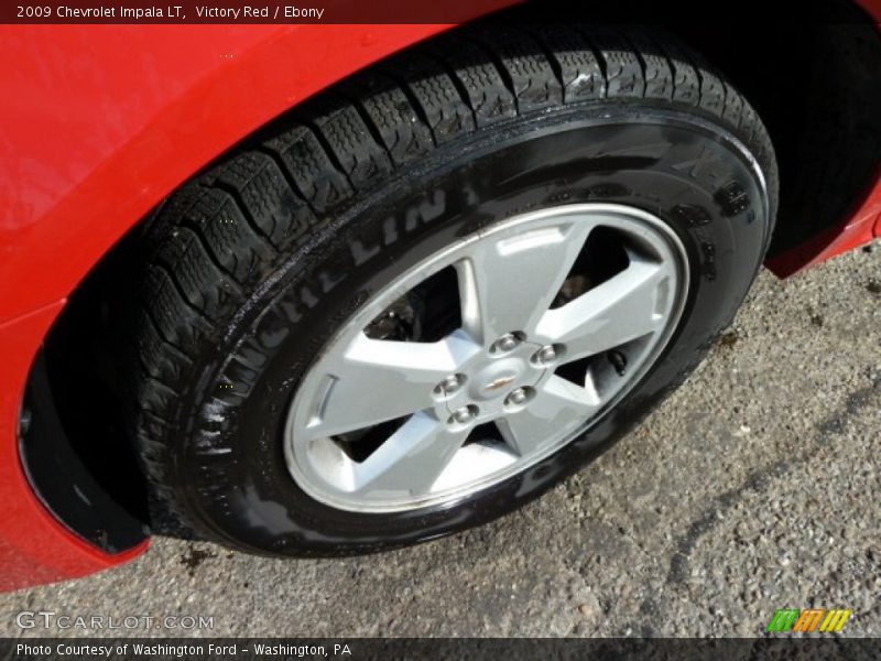 Victory Red / Ebony 2009 Chevrolet Impala LT