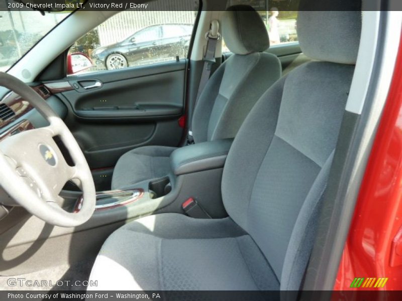 Victory Red / Ebony 2009 Chevrolet Impala LT
