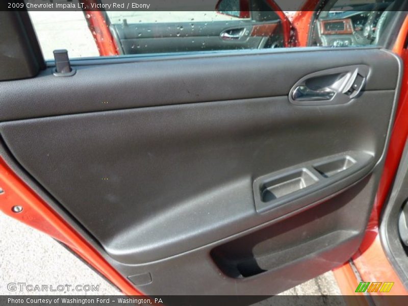 Victory Red / Ebony 2009 Chevrolet Impala LT